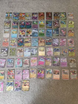 Pokemon TCG 70 Card Bundle Japanese Korean English Chinese - Image 1