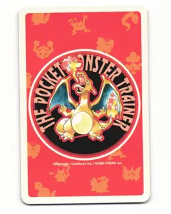 Trainer Red Jack Of Spades Pocket Monster Poker Card Pokemon Japanese NM - Image 2