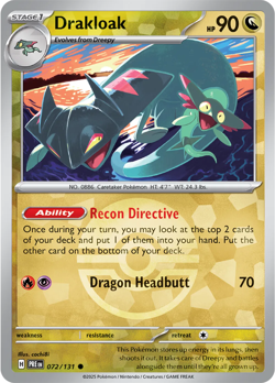 Drakloak 072/131 Poke Ball Holo Prismatic Evolutions | NM/MT | Pokemon Card TCG - Image 1