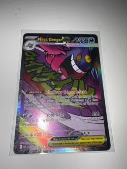 Mega Gengar Ex 269/217 Full Art SIR Ascended Heros Pokemon Card- Freshly Pulled - Image 1