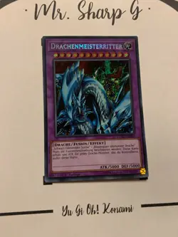 DRACHENMEISTERRITTER - 1. AUFLAGE LCKC-DE065 DE Yu Gi Oh! CARD SECRET RARE - Image 2