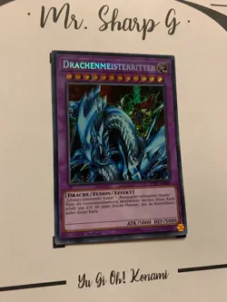 DRACHENMEISTERRITTER - 1. AUFLAGE LCKC-DE065 DE Yu Gi Oh! CARD SECRET RARE - Image 3