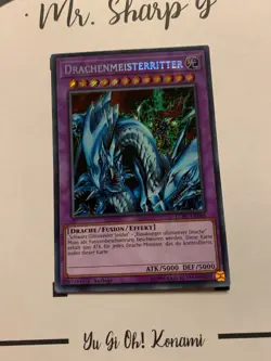 DRACHENMEISTERRITTER - 1. AUFLAGE LCKC-DE065 DE Yu Gi Oh! CARD SECRET RARE - Image 4