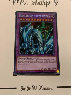 DRACHENMEISTERRITTER - 1. AUFLAGE LCKC-DE065 DE Yu Gi Oh! CARD SECRET RARE - Image 5