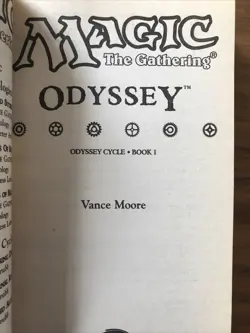Rare MAGIC THE GATHERING Odyssey 1: By Vince Moore & The Dragons Of Magic Books - Image 4