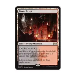 WOTC MtG Ravnica Allegiance Blood Crypt (R) NM - Image 1
