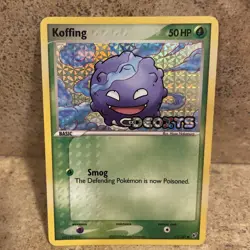 Koffing 62/107 - Ex Deoxys Reverse Holo Foil Stamped - Pokemon TCG 2005 - LP - Image 2