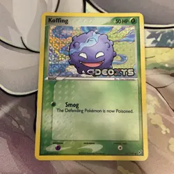Koffing 62/107 - Ex Deoxys Reverse Holo Foil Stamped - Pokemon TCG 2005 - LP - Image 3