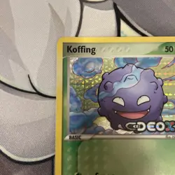 Koffing 62/107 - Ex Deoxys Reverse Holo Foil Stamped - Pokemon TCG 2005 - LP - Image 4