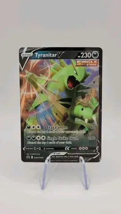 Pokemon TCG: Tyranitar V SWSH109 Sword & Shield Blackstar Promo - NM - Image 1