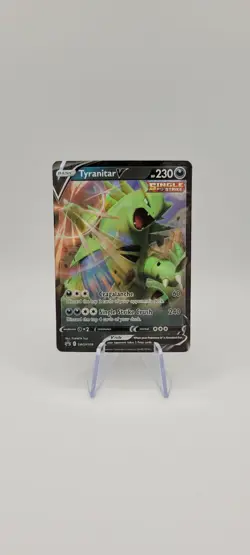 Pokemon TCG: Tyranitar V SWSH109 Sword & Shield Blackstar Promo - NM - Image 2