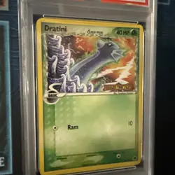 2006 POKEMON EX DRAGON FRONTIERS #46 DRATINI-REVERSE FOIL PSA 7 Near Mint - Image 2
