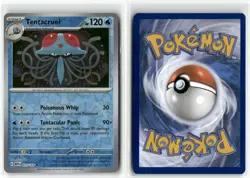Tentacruel 073 Reverse Holo 151 Pokemon Uncommon Reverse Holo Near Mint - Image 3