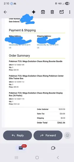 2x Pokemon Chaos Rising TCG Elite Trainer Box - Image 2