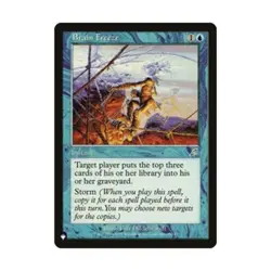 WOTC MtG The List Brain Freeze (U) NM - Image 1