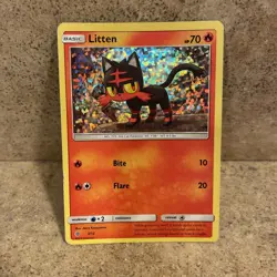 Litten 3/12 - Holo Pokemon 2016 McDonald's Promo - Pokemon McD’s - MP - Image 2