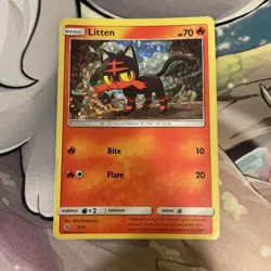 Litten 3/12 - Holo Pokemon 2016 McDonald's Promo - Pokemon McD’s - MP - Image 3