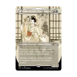 WOTC MtG Magic the Gathering Michiko Konda, Truth Seeker (R) (Foil) NM - Image 1