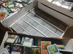 5 Pounds Of magic The Gathering Card Lot Mixed Years Unsearched By ME! - Image 5