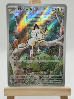 Pokemon Meowth - ME02: Phantasmal Flames (PFL) 106/094 / Illustration Rare Card - Image 1