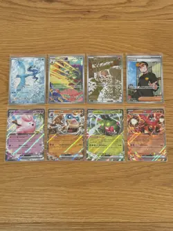 Pokemon TCG Thai Card Bundle EX, SR and ARs Pack Fresh NM - Image 1