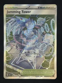 Jamming Tower 261/217 ME: Ascended Heroes Ultra Rare Pokemon Card NM - Image 1