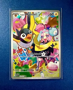 Ionos Wattrel 231/217 Ascended Heroes Illustration Rare Pokemon Card NM 231/217 - Image 1