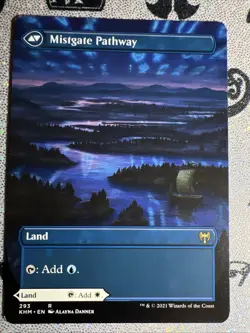 MTG - Hengegate Pathway (Borderless) Kaldheim Regular NM - Image 3