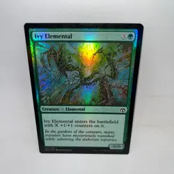 Ivy Elemental 170 Common Iconic Masters Magic: The Gathering Foil Lightly Played - Image 1