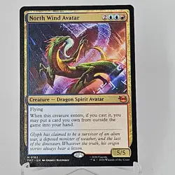 North Wind Avatar TMT Ninja Turtles MTG 162 Regular - Image 1