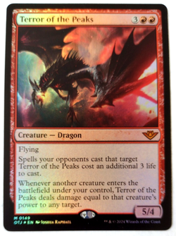 Terror of the Peaks - Outlaws of Thunder Junction (OTJ) - FOIL - EN - M 0149 - Image 1
