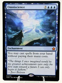 Omniscience 0161 Foundations Mythic Magic the Gathering MTG 2024 NM - Image 1