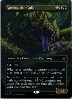 Gorma, the Gullet (Borderless) 3 Commander: Secrets of Strixhaven MTG Foil NM - Image 1