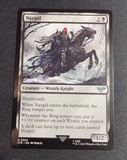Nazgul (334) Uncommon Lord of the Rings (LTR) MTG NM - Image 1