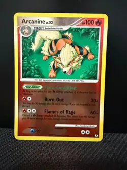 Arcanine 1/111 Holo Rising Rivals - Pokemon Card - Reverse Holo - Image 1