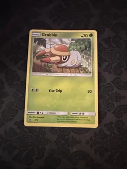Grubbin - 2/12 - Pokemon McDonald's Promo 2017 - Holo - Image 1
