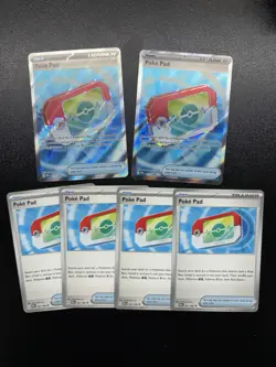 Poke Pad 113/088 and 081/088 Lot NM Pokemon TCG NM Lot - Image 1