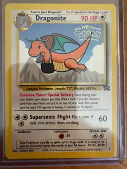 Pokemon TCG Dragonite #5 Black Star Promo 1999 Wizard of the Coast - Image 1