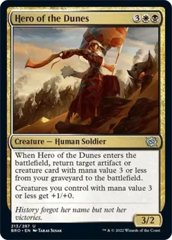 Hero of the Dunes - Near Mint MTG The Brothers' War - Image 1