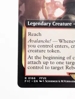 Barret, Avalanche Leader - Extended Art Final Fantasy Magic the Gathering NM MTG - Image 4