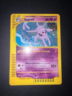 Pokemon Aquapolis Espeon H9/H32 ITA Holo e-series - Image 1