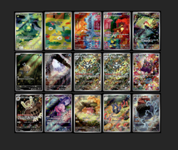 15 x ART RARES - SCARLET VIOLET FULL ARTS BUNDLE POKEMON JAPANESE (15) - NM - Image 1