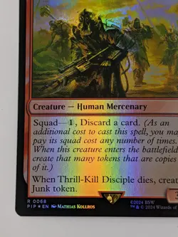 Thrill-Kill Disciple - PIP 0068 - MTG Magic the Gathering Fallout Foil - Image 4