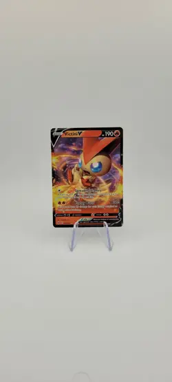 Pokemon TCG: Victini V 025/202 Ultra Rare - Sword & Shield Base Set - NM - Image 3