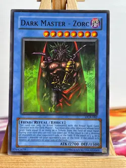 Zorc, Dunkler Meister DCR-082 Super Rare Englisch EX YUGIOH - Image 1