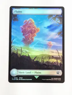 Plains (0294) (Foil) - 294 - FINAL FANTASY- Near Mint - MTG - Image 1