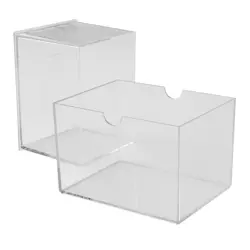 Dragon Shield Strongbox Deck Card Storage Box Protector Holder Standard Clear - Image 2