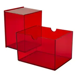 Dragon Shield Strongbox Deck Card Storage Box Protector Holder Standard Red - Image 2