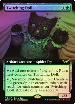 Twitching Doll (Buy-A-Box) Foil English Mtg Magic (Mint-Nm) - Image 1