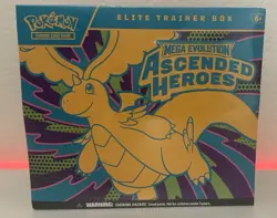 Pokemon TCG : Mega Evolution Ascended Hero’s ETB : Brand New & Factory Sealed - Image 1